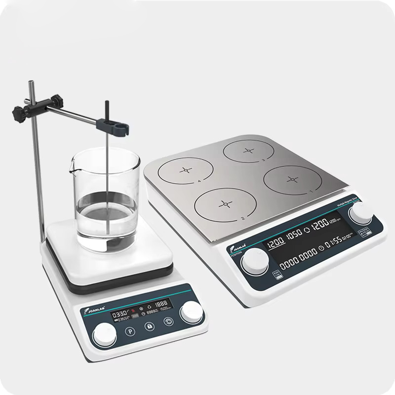 محرك مغناطيسي واحد متعدد مع مح - مراجعة Lab Magnetic Stirrer Hot Plate وسعره