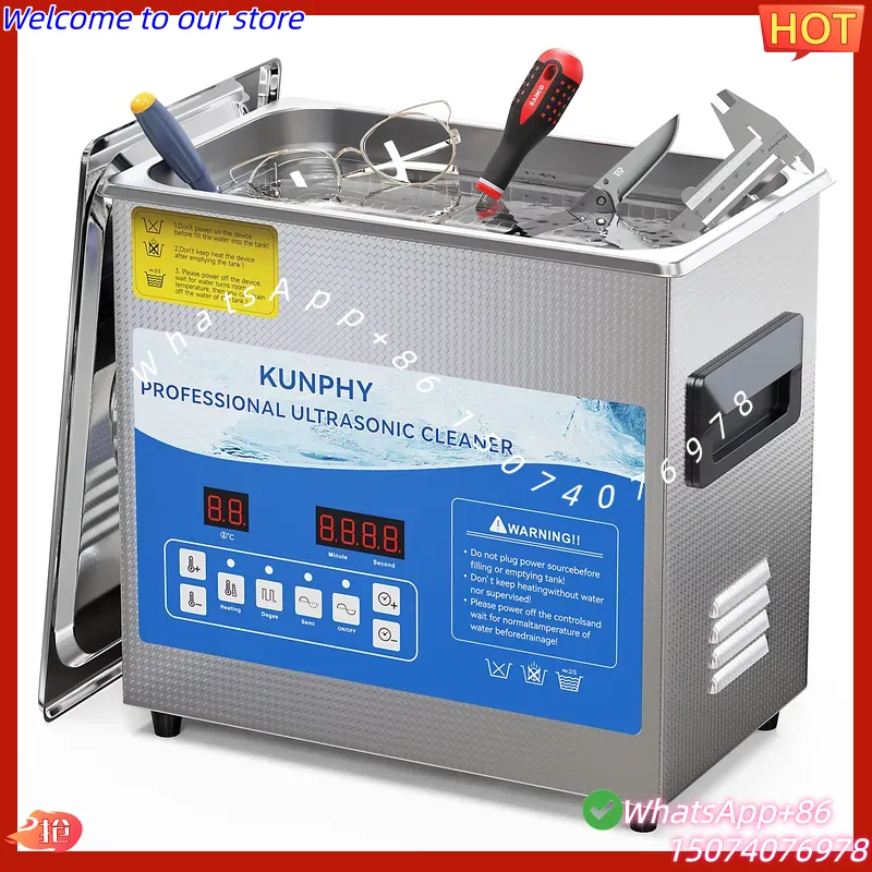 جهاز تنظيف بالموجات فوق الصوتي - مراجعة Ultrasonic Cleaner 30L Industrial وسعره
