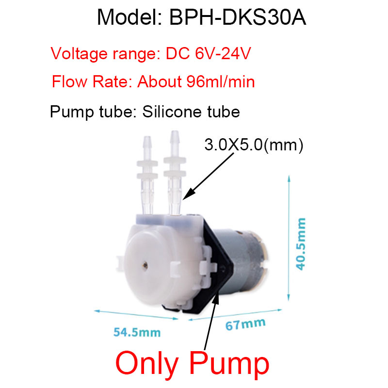 مضخة بيرستالتية صغيرة قابلة لل - مراجعة Mini Peristaltic Pump 12V وسعره